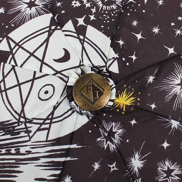 Зонт женский чёрный Flioraj 16096 FJ Flioraj, Артикул: 16096 FJ фото №1