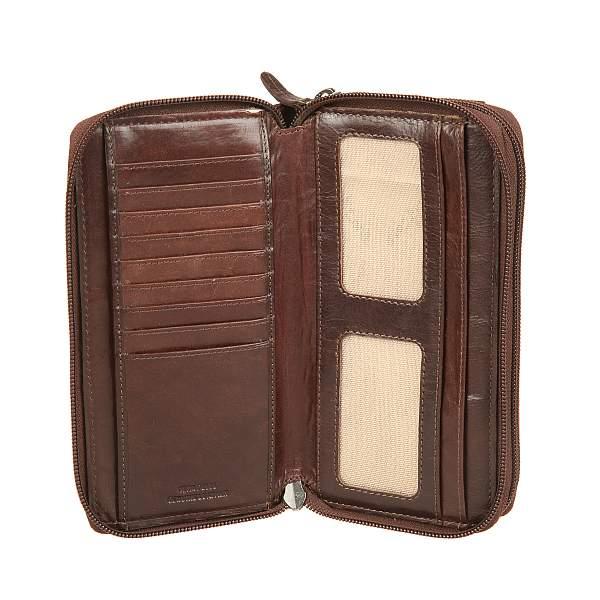 Клатч мужской кожаный Gianni Conti 708406 brown Gianni Conti, Артикул: 708406 brown фото №1