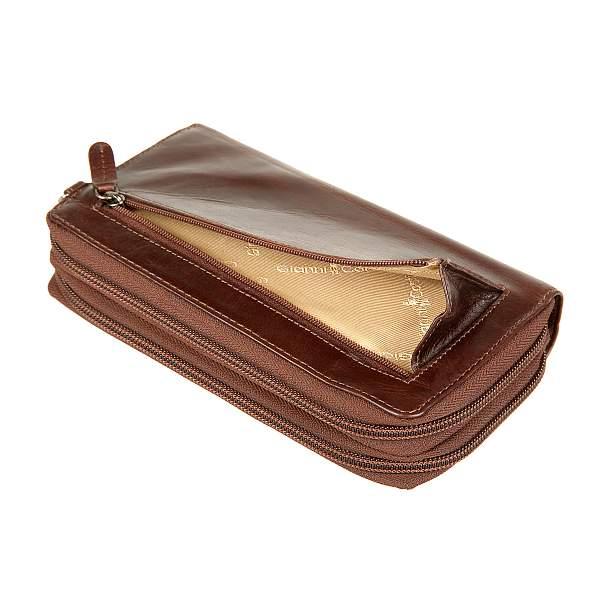 Клатч мужской кожаный Gianni Conti 708406 brown Gianni Conti, Артикул: 708406 brown фото №1