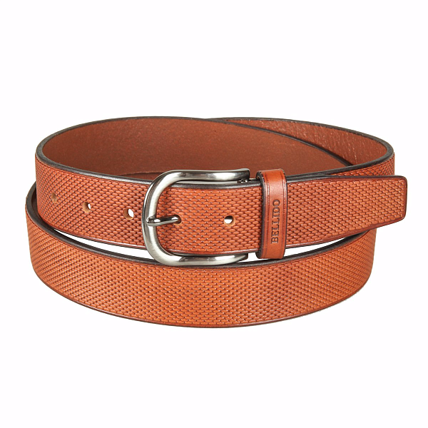 Ремень брючный светло-коричневый Miguel Bellido 310/35 2543/13 light brow Miguel Bellido, Артикул: 310/35 2543/13 light brow фото №1