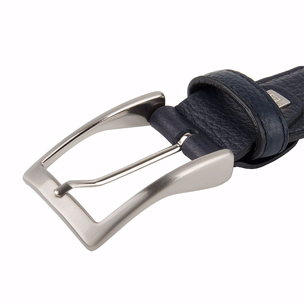 Ремень брючный синий Sergio Belotti 10847/35 XXXL blu Sergio Belotti, Артикул: 10847/35 XXXL blu фото №1