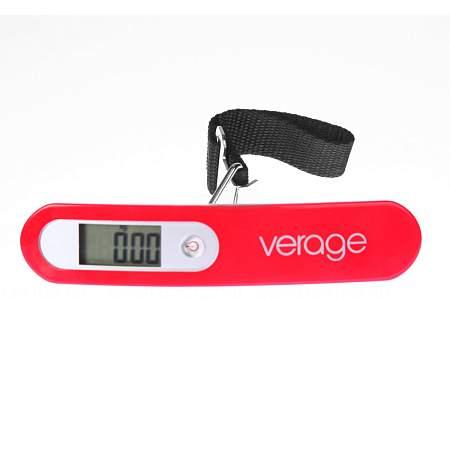 дорожные весы красный verage vg5520 chilly red Verage