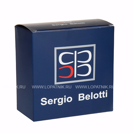 ремень джинсовый чёрный sergio belotti 7248/40 nero cucito m Sergio Belotti