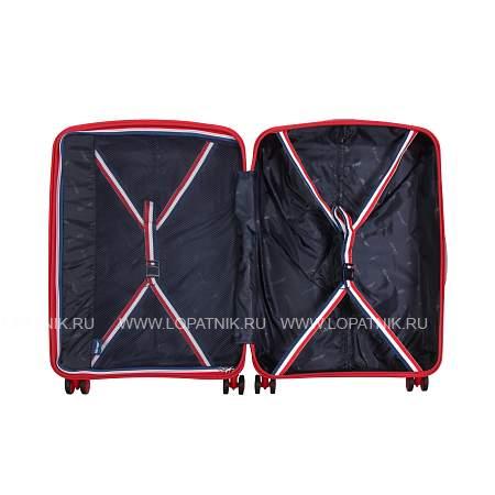 комплект чемоданов красный verage gm17072w 19/24 ruby red Verage