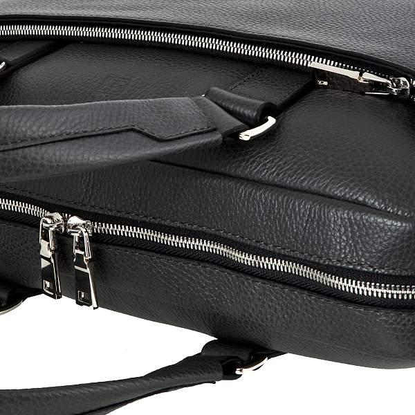 Бизнес-сумка серо-коричневый Sergio Belotti 7025 Napoli grey-brown Sergio Belotti, Артикул: 7025 Napoli grey-brown фото №1