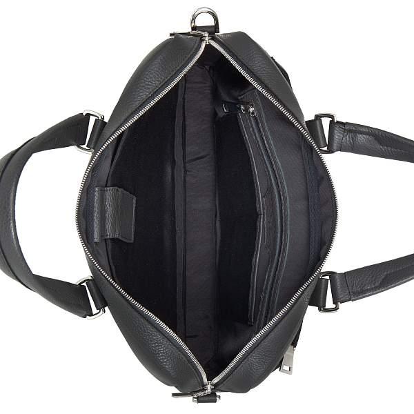 Бизнес-сумка серо-коричневый Sergio Belotti 7025 Napoli grey-brown Sergio Belotti, Артикул: 7025 Napoli grey-brown фото №1