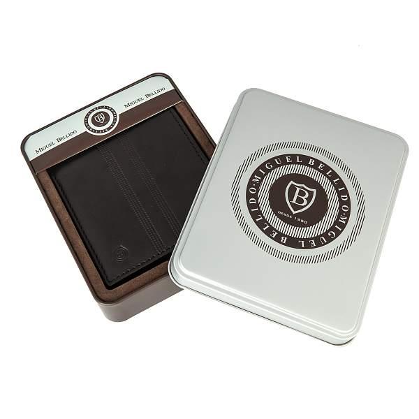 Портмоне чёрный Miguel Bellido 2028 black 01 Miguel Bellido, Артикул: 2028 black 01 фото №1