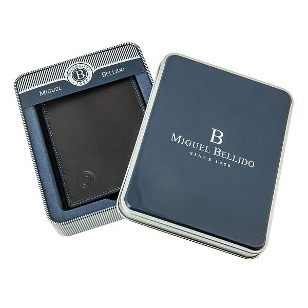 Портмоне чёрный Miguel Bellido 4383 black 01 Miguel Bellido, Артикул: 4383 black 01 фото №1