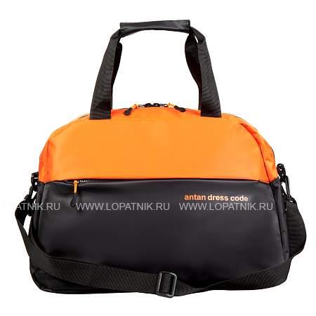 сумка дорожная antan комбинированный antan 2-168 orange/black Antan