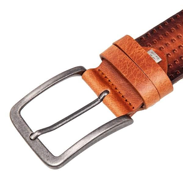 Ремень светло-коричневый Sergio Belotti 198/40 Wax Cognac Sergio Belotti, Артикул: 198/40 Wax Cognac фото №1