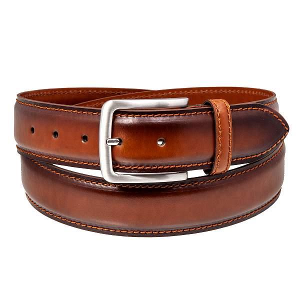 Ремень светло-коричневый Sergio Belotti 501/40 Oslo Cognac Sergio Belotti, Артикул: 501/40 Oslo Cognac фото №1