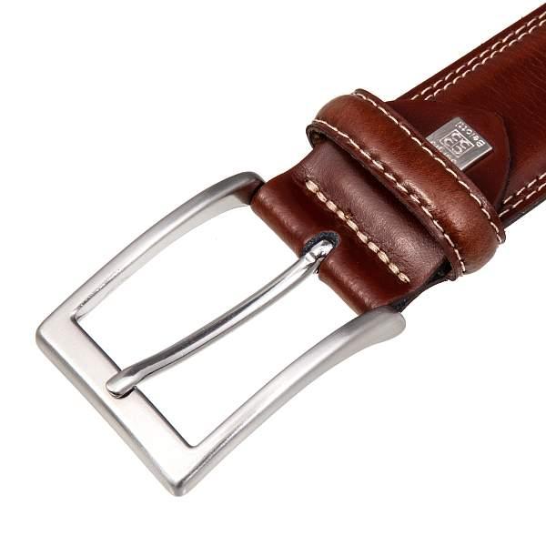 Ремень коричневый Sergio Belotti 5706/35 Oslo Marrone Sergio Belotti, Артикул: 5706/35 Oslo Marrone фото №1