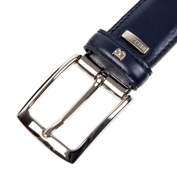 Ремень синий Miguel Bellido 395/32 0793 navy blue 12 Miguel Bellido, Артикул: 395/32 0793 navy blue 12 фото №1