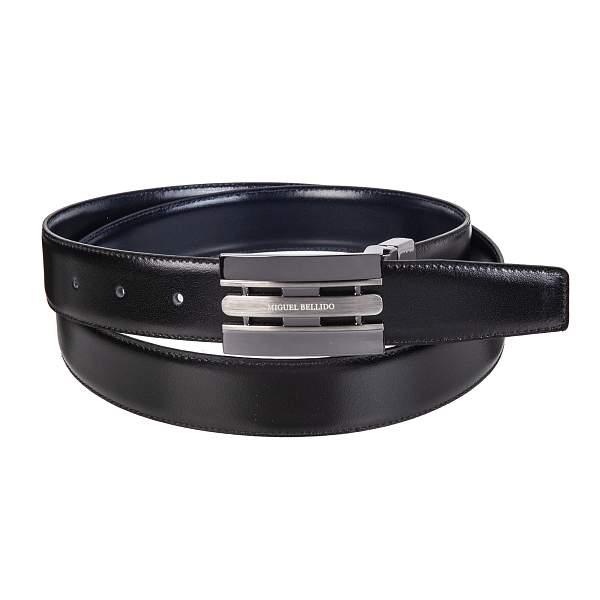Ремень комбинированный Miguel Bellido 430/32 0302 black/navy bl Miguel Bellido, Артикул: 430/32 0302 black/navy bl фото №1