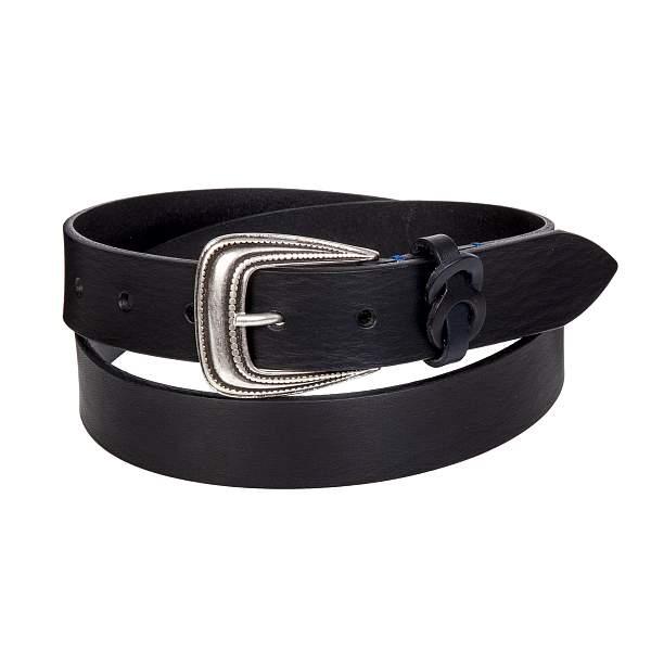 Ремень чёрный Miguel Bellido 9770/30 3438/07 black 01 Miguel Bellido, Артикул: 9770/30 3438/07 black 01 фото №1