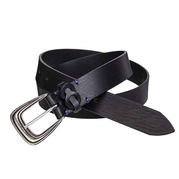 Ремень чёрный Miguel Bellido 9770/30 3438/07 black 01 Miguel Bellido, Артикул: 9770/30 3438/07 black 01 фото №1