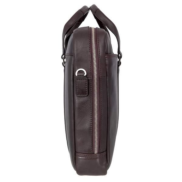 Бизнес-сумка тёмно-коричневый Sergio Belotti 6035 VT Genoa dark brown Sergio Belotti, Артикул: 6035 VT Genoa dark brown фото №1