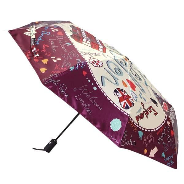 Зонт женский красный Flioraj 013-44 FJ Flioraj, Артикул: 013-44 FJ фото №1