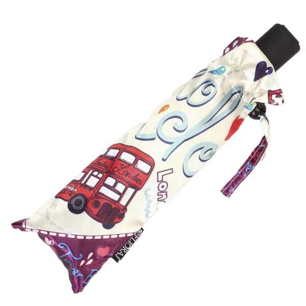 Зонт женский красный Flioraj 013-44 FJ Flioraj, Артикул: 013-44 FJ фото №1