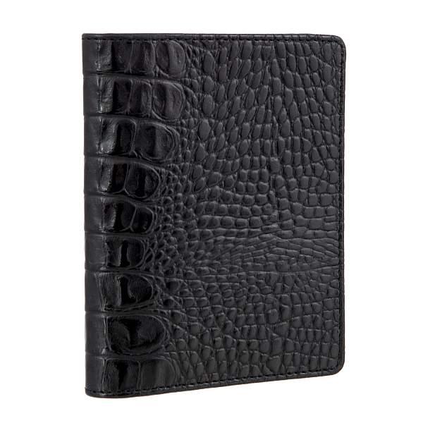 Обложка для автодокументов чёрный Sergio Belotti 7301 croco black Sergio Belotti, Артикул: 7301 croco black фото №1