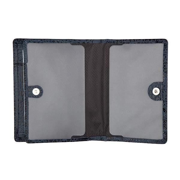 Обложка для автодокументов синий Sergio Belotti 7301 croco blue Sergio Belotti, Артикул: 7301 croco blue фото №1