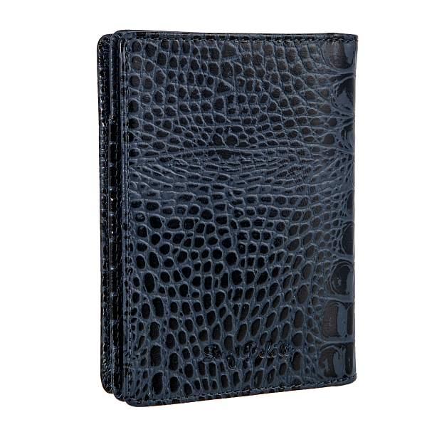 Обложка для автодокументов синий Sergio Belotti 7301 croco blue Sergio Belotti, Артикул: 7301 croco blue фото №1