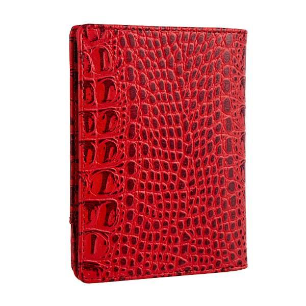 Обложка для автодокументов красный Sergio Belotti 7301 croco red Sergio Belotti, Артикул: 7301 croco red фото №1