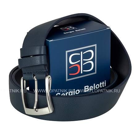 ремень синий sergio belotti 2018/40 navy Sergio Belotti