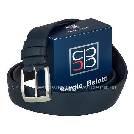 ремень синий sergio belotti 2032/40 navy Sergio Belotti