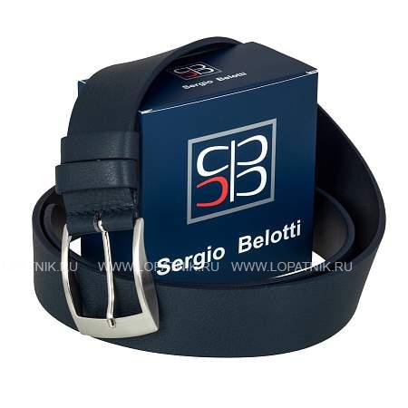 ремень синий sergio belotti 2042/40 navy Sergio Belotti