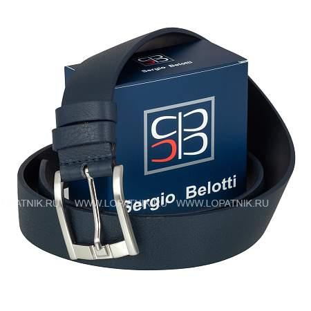 ремень синий sergio belotti 2041/40 navy Sergio Belotti