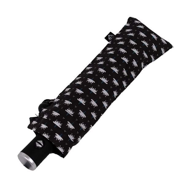 Зонт женский чёрный Flioraj 6098 FJ Flioraj, Артикул: 6098 FJ фото №1