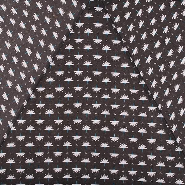 Зонт женский чёрный Flioraj 6098 FJ Flioraj, Артикул: 6098 FJ фото №1