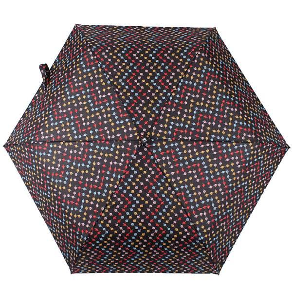 Зонт женский чёрный Flioraj 6099 FJ Flioraj, Артикул: 6099 FJ фото №1