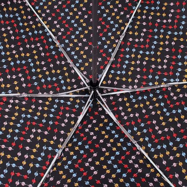 Зонт женский чёрный Flioraj 6099 FJ Flioraj, Артикул: 6099 FJ фото №1