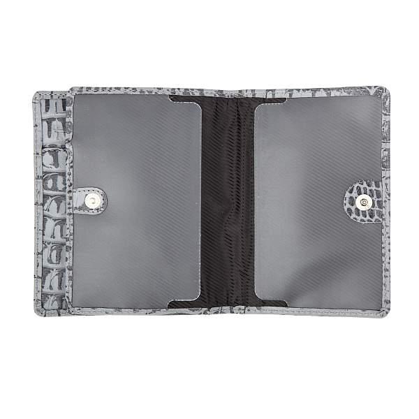 Обложка для автодокументов серый Sergio Belotti 7301 croco grey Sergio Belotti, Артикул: 7301 croco grey фото №1