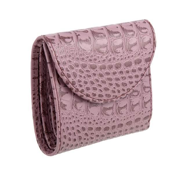Портмоне розовый Sergio Belotti 7503 croco pink Sergio Belotti, Артикул: 7503 croco pink фото №1
