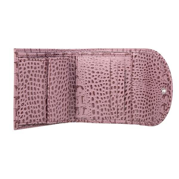 Портмоне розовый Sergio Belotti 7503 croco pink Sergio Belotti, Артикул: 7503 croco pink фото №1