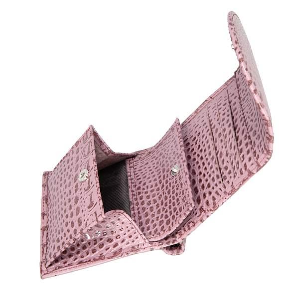 Портмоне розовый Sergio Belotti 7503 croco pink Sergio Belotti, Артикул: 7503 croco pink фото №1