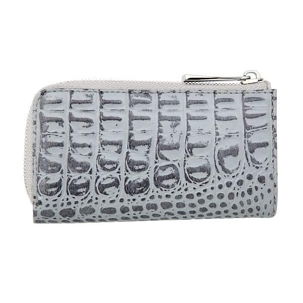 Ключница серый Sergio Belotti 7404 croco grey Sergio Belotti, Артикул: 7404 croco grey фото №1