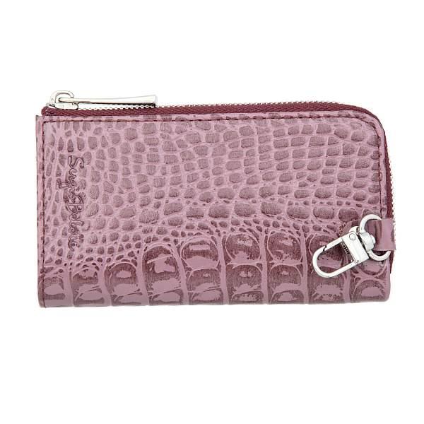 Ключница розовый Sergio Belotti 7404 croco pink Sergio Belotti, Артикул: 7404 croco pink фото №1