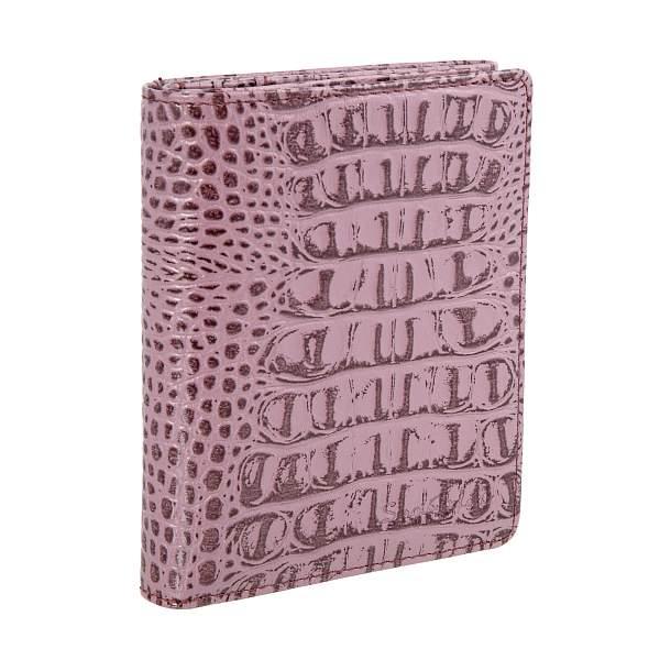 Портмоне розовый Sergio Belotti 7501 croco pink Sergio Belotti, Артикул: 7501 croco pink фото №1