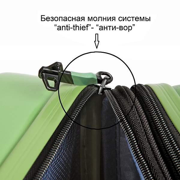 Комплект Чемоданов зелёный Verage GM20062W 19/24/29 green Verage, Артикул: GM20062W 19/24/29 green фото №1
