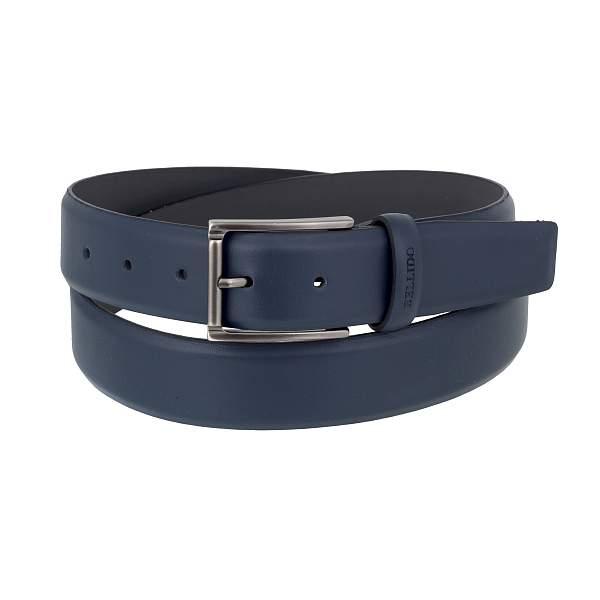 Ремень синий Miguel Bellido 210/35 8664/09 navy blue Miguel Bellido, Артикул: 210/35 8664/09 navy blue фото №1