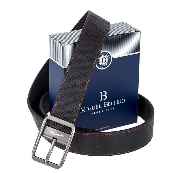 Ремень чёрный Miguel Bellido 4000/35 0903/15 black 01 Miguel Bellido, Артикул: 4000/35 0903/15 black 01 фото №1