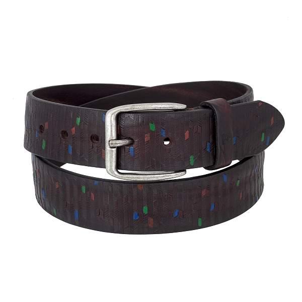 Ремень тёмно-коричневый Miguel Bellido 4225/40 3536/23 brown 02 Miguel Bellido, Артикул: 4225/40 3536/23 brown 02 фото №1