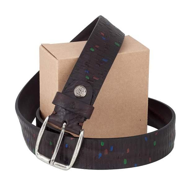 Ремень тёмно-коричневый Miguel Bellido 4225/40 3536/23 brown 02 Miguel Bellido, Артикул: 4225/40 3536/23 brown 02 фото №1