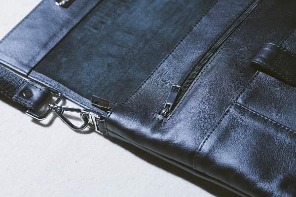 Кожаная сумка через плечо BRIALDI Toronto (Торонто) black BR00027HO Черный Brialdi, Артикул: BR00027HO фото №1