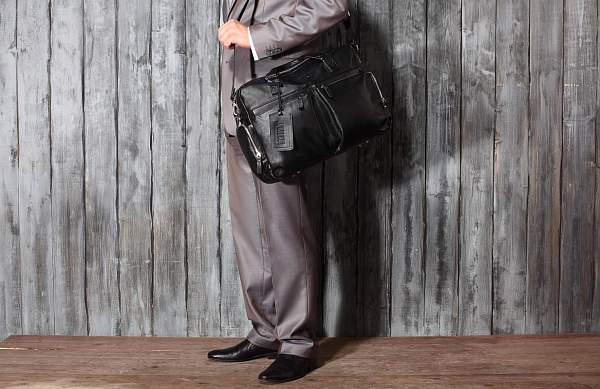 Сумка для командировок BRIALDI Dayton (Дейтон) black BR00777WE Черный Brialdi, Артикул: BR00777WE фото №1