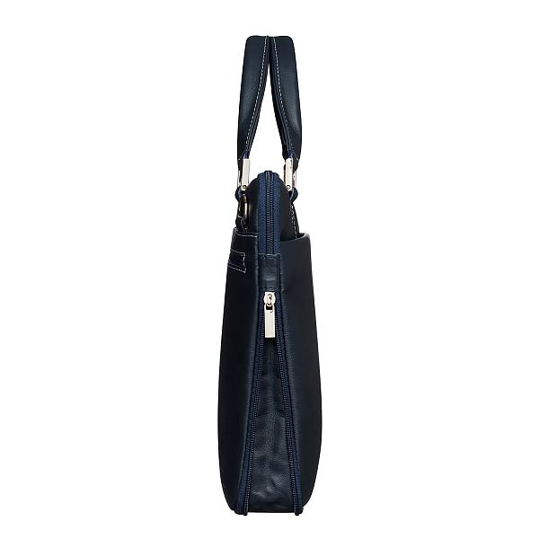 Деловая сумка SLIM-формата BRIALDI Ostin (Остин) navy BR03207UD Синий Brialdi, Артикул: BR03207UD фото №1